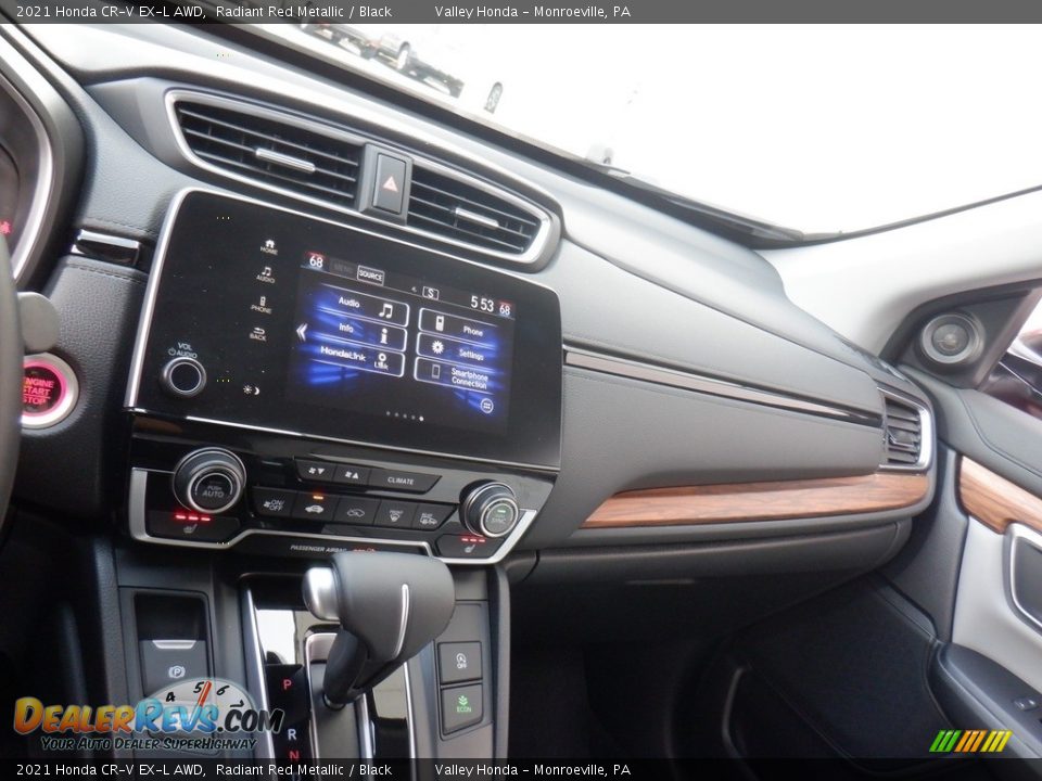 2021 Honda CR-V EX-L AWD Radiant Red Metallic / Black Photo #21