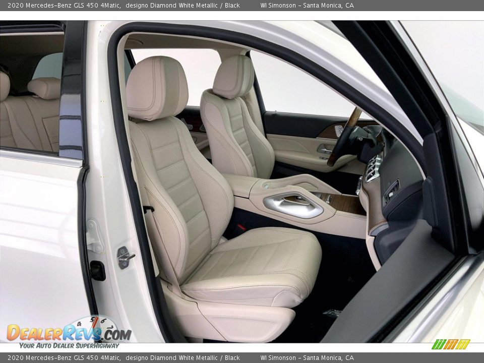 Black Interior - 2020 Mercedes-Benz GLS 450 4Matic Photo #6