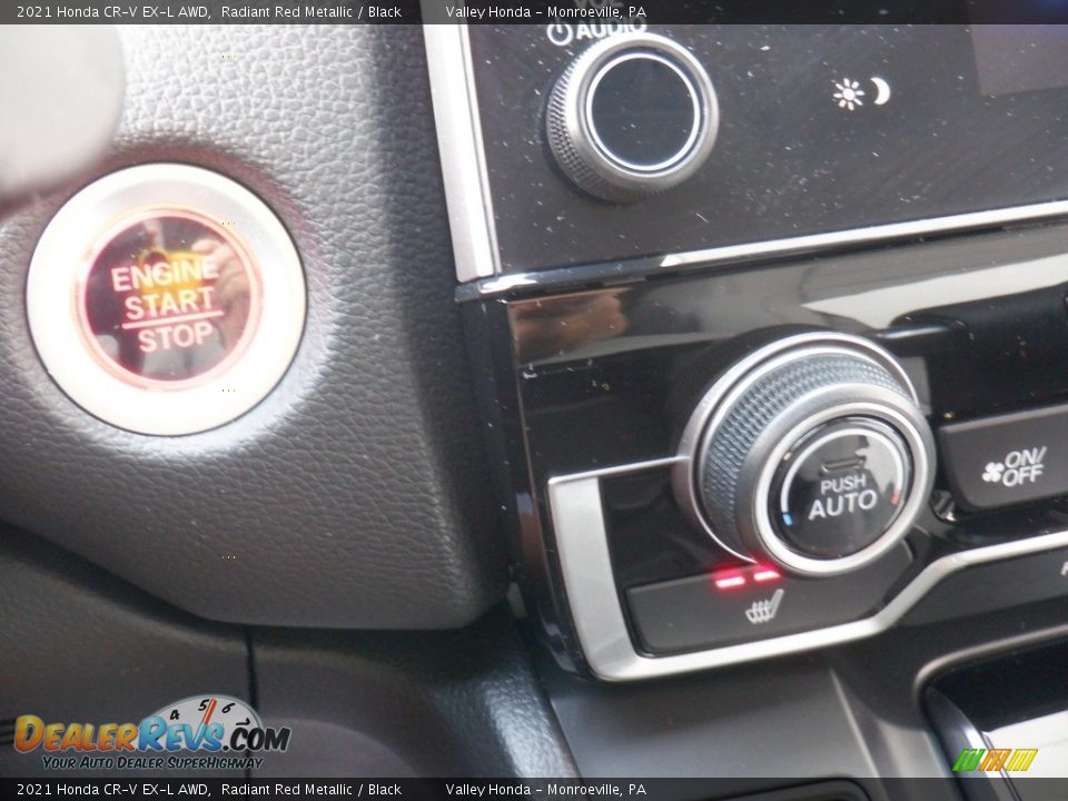 2021 Honda CR-V EX-L AWD Radiant Red Metallic / Black Photo #22