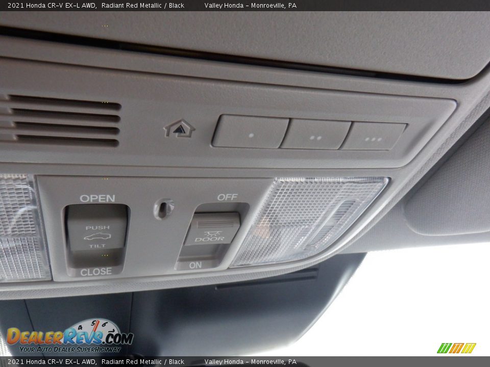 2021 Honda CR-V EX-L AWD Radiant Red Metallic / Black Photo #23