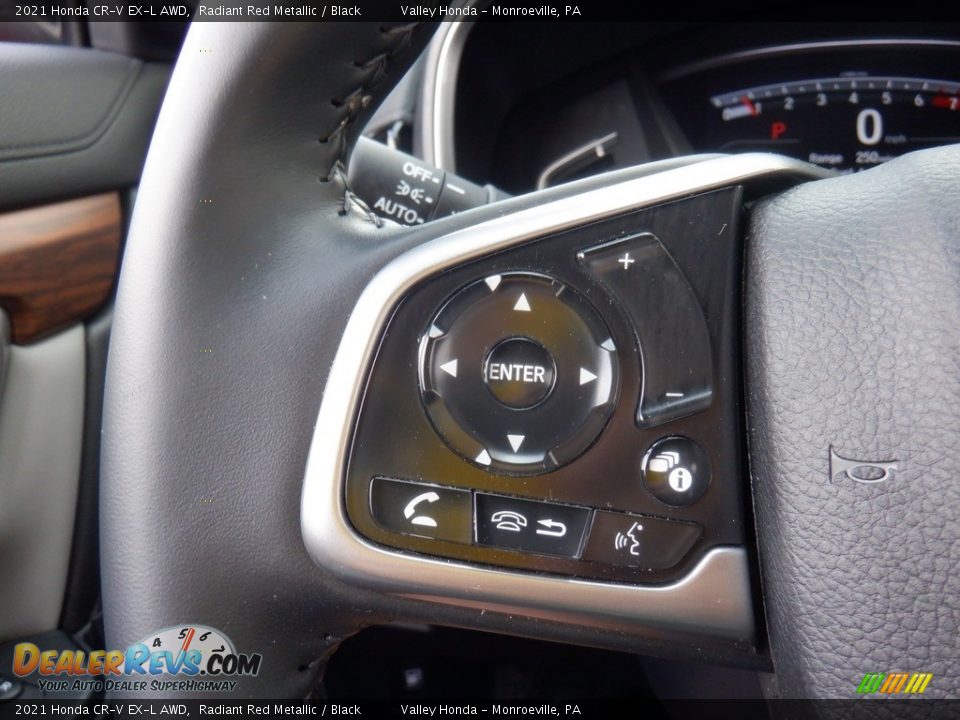2021 Honda CR-V EX-L AWD Steering Wheel Photo #24