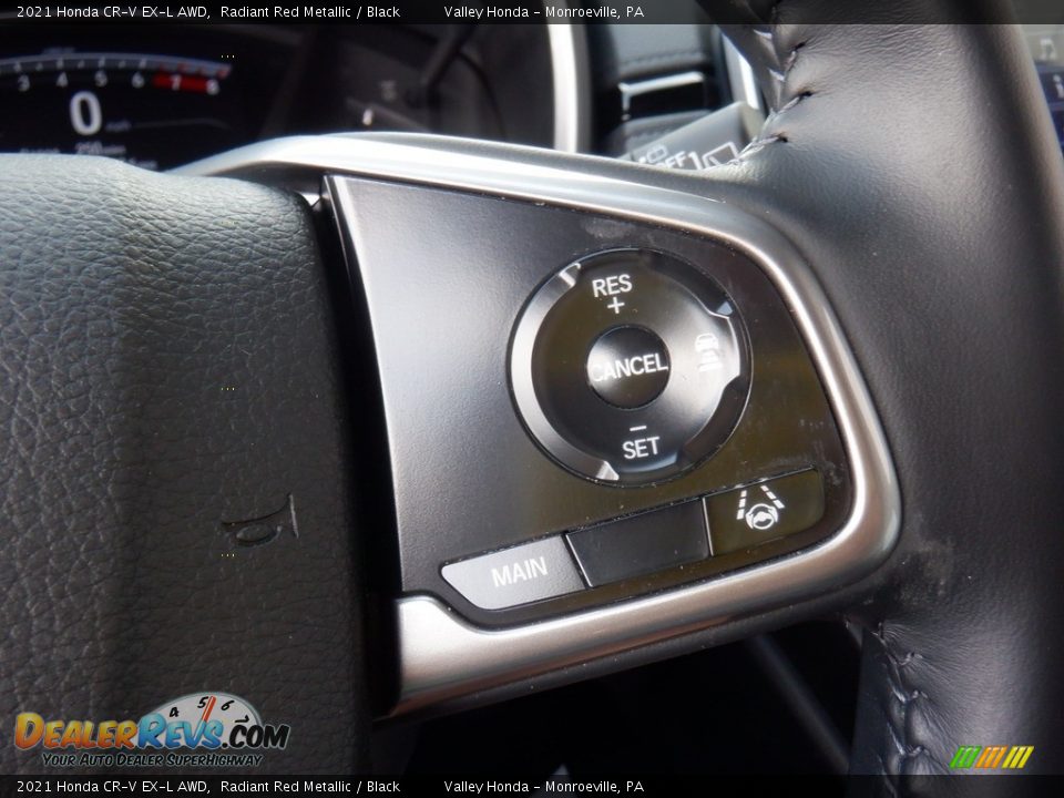2021 Honda CR-V EX-L AWD Steering Wheel Photo #25