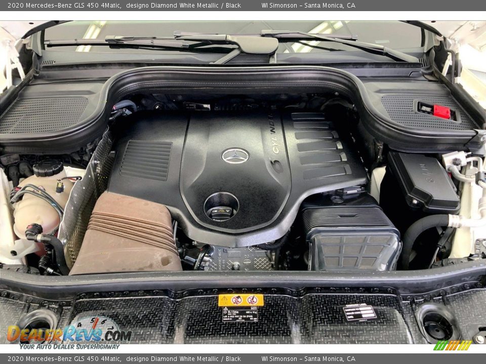 2020 Mercedes-Benz GLS 450 4Matic 3.0 Liter Turbocharged DOHC 24-Valve VVT Inline 6 Cylinder Engine Photo #9