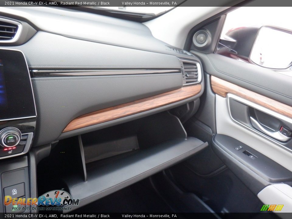 2021 Honda CR-V EX-L AWD Radiant Red Metallic / Black Photo #27