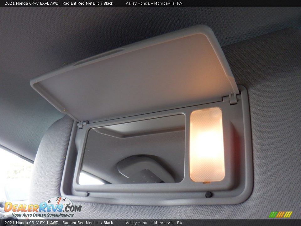 2021 Honda CR-V EX-L AWD Radiant Red Metallic / Black Photo #28