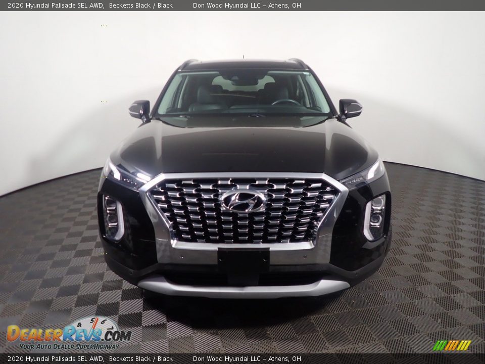 2020 Hyundai Palisade SEL AWD Becketts Black / Black Photo #5