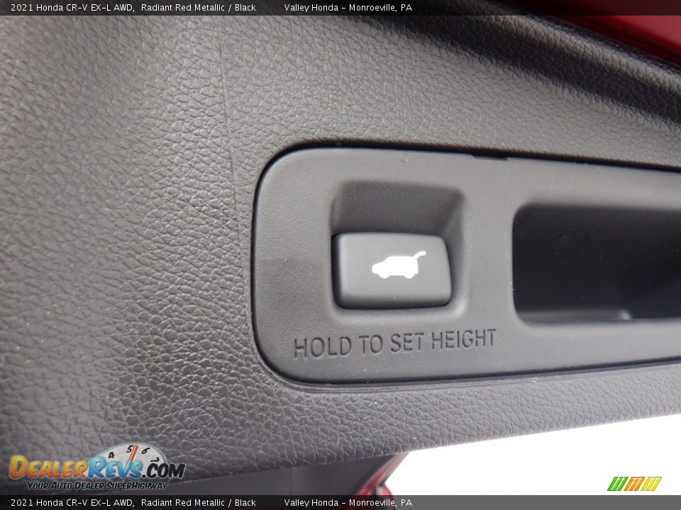 2021 Honda CR-V EX-L AWD Radiant Red Metallic / Black Photo #32