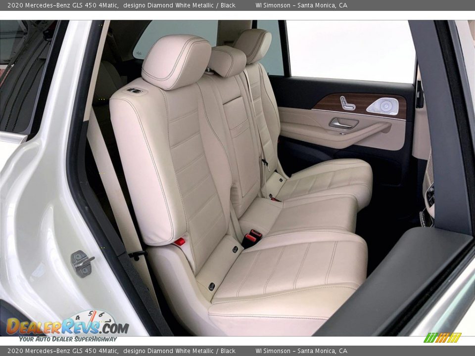 Rear Seat of 2020 Mercedes-Benz GLS 450 4Matic Photo #19