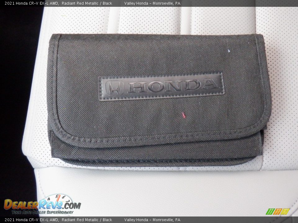 2021 Honda CR-V EX-L AWD Radiant Red Metallic / Black Photo #34