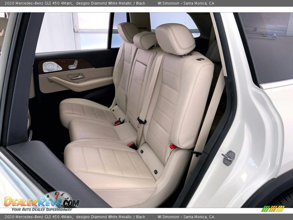 Rear Seat of 2020 Mercedes-Benz GLS 450 4Matic Photo #20