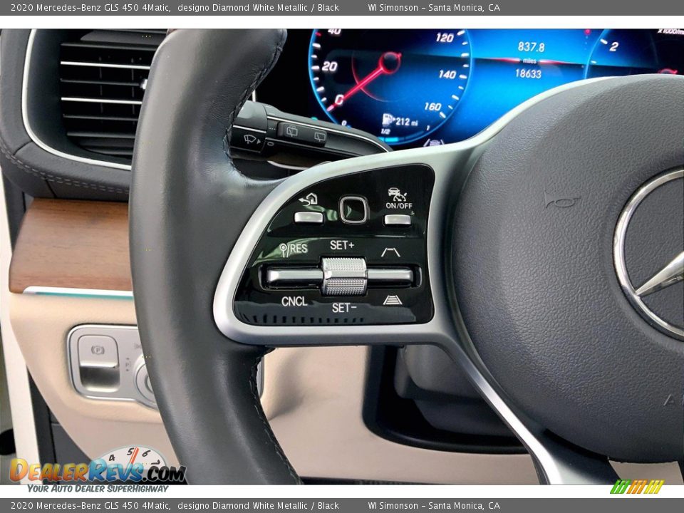 2020 Mercedes-Benz GLS 450 4Matic Steering Wheel Photo #21