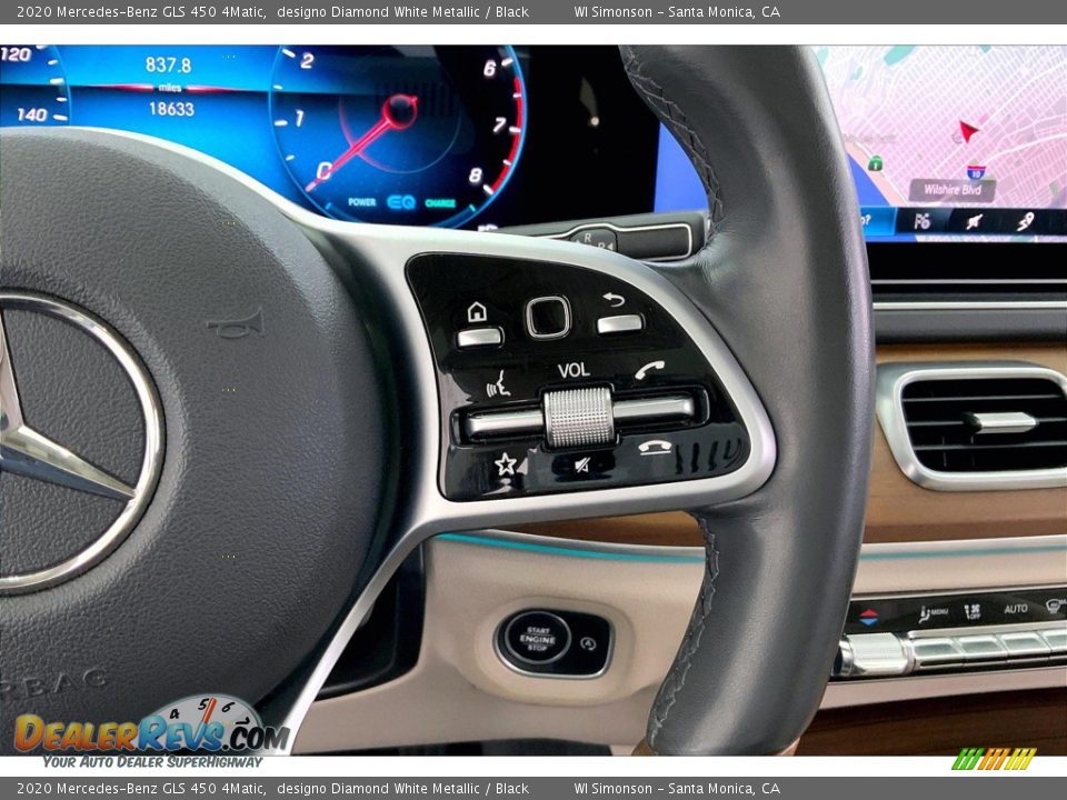2020 Mercedes-Benz GLS 450 4Matic Steering Wheel Photo #22
