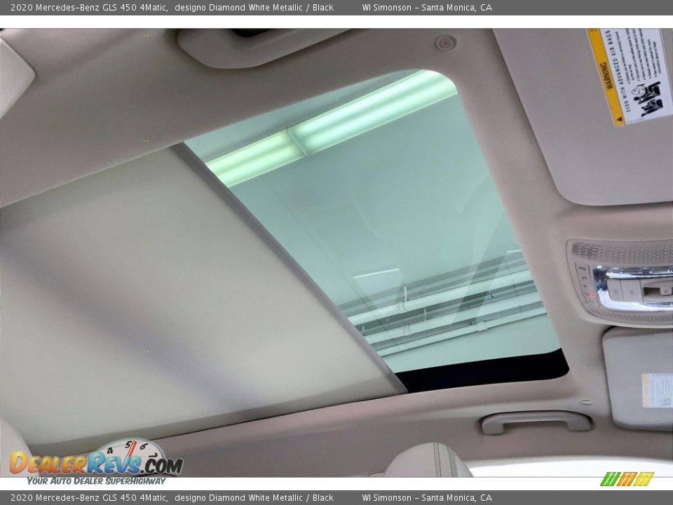 Sunroof of 2020 Mercedes-Benz GLS 450 4Matic Photo #25