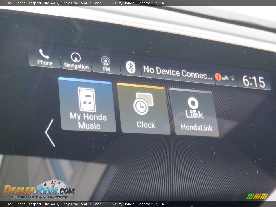 2022 Honda Passport Elite AWD Sonic Gray Pearl / Black Photo #28