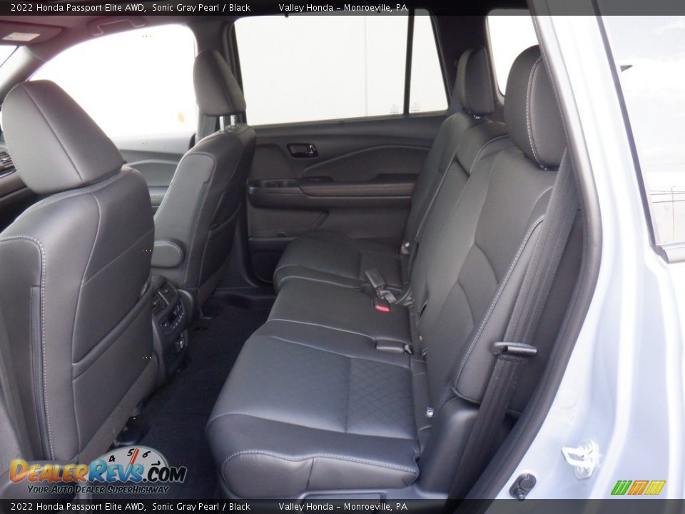 Rear Seat of 2022 Honda Passport Elite AWD Photo #36