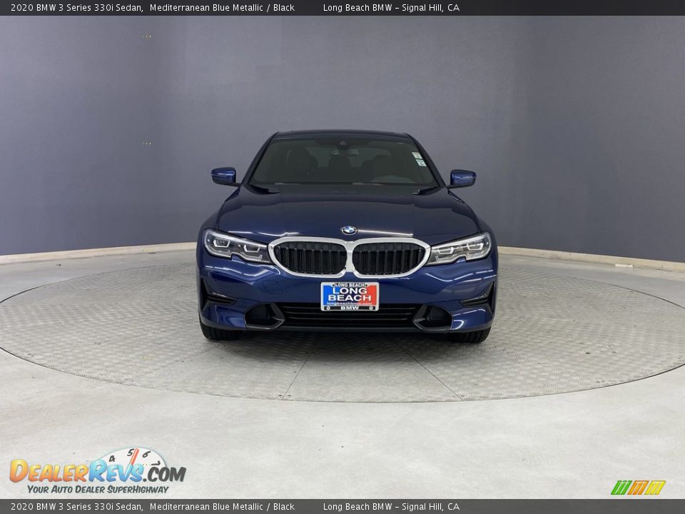 2020 BMW 3 Series 330i Sedan Mediterranean Blue Metallic / Black Photo #2