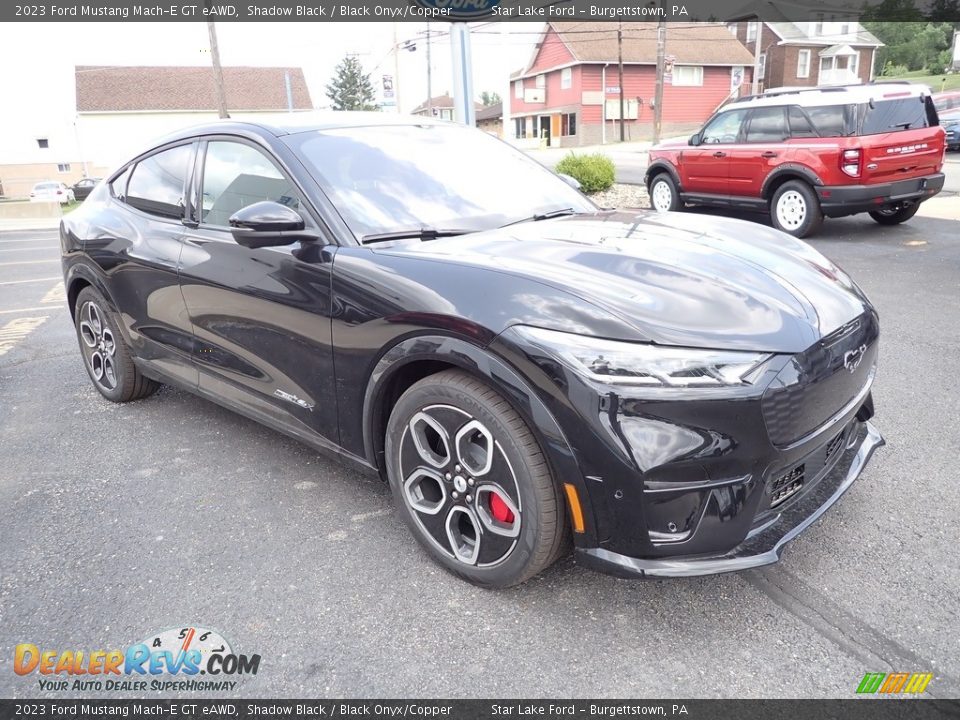 Front 3/4 View of 2023 Ford Mustang Mach-E GT eAWD Photo #7