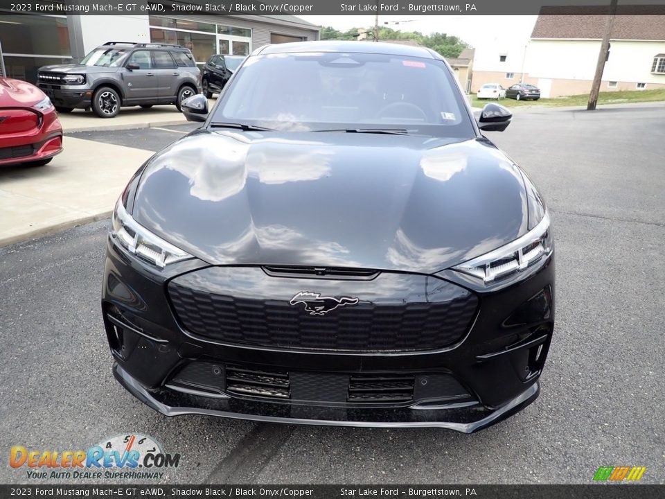 2023 Ford Mustang Mach-E GT eAWD Shadow Black / Black Onyx/Copper Photo #8