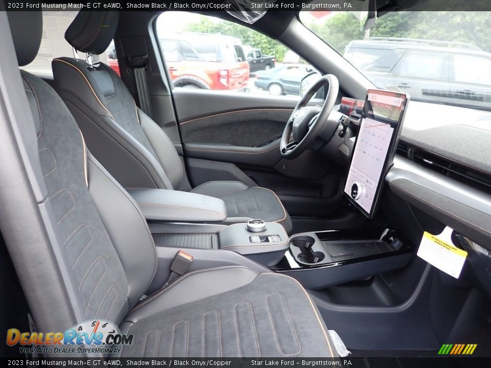 Front Seat of 2023 Ford Mustang Mach-E GT eAWD Photo #9