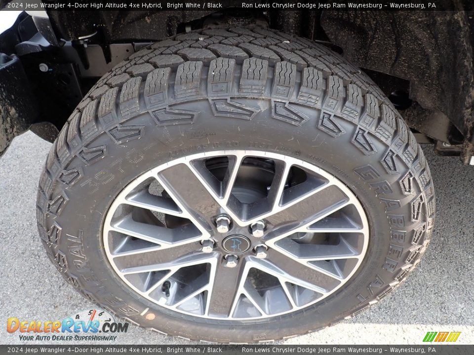 2024 Jeep Wrangler 4-Door High Altitude 4xe Hybrid Wheel Photo #10