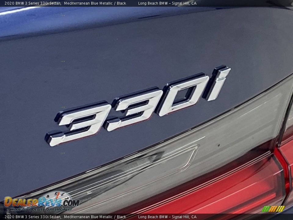 2020 BMW 3 Series 330i Sedan Mediterranean Blue Metallic / Black Photo #10