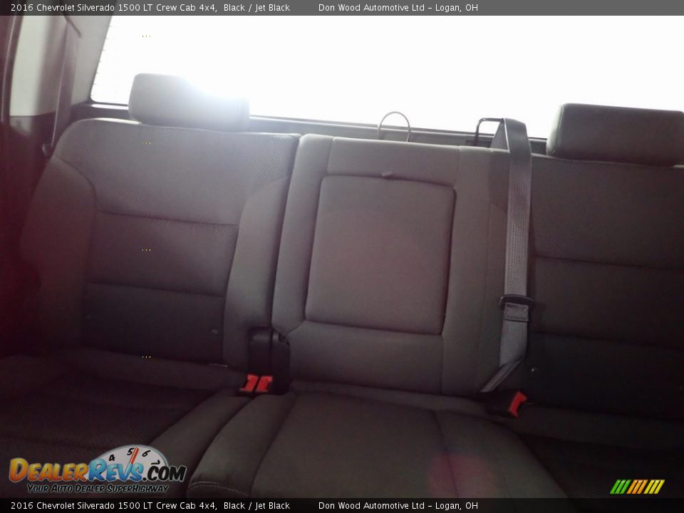 2016 Chevrolet Silverado 1500 LT Crew Cab 4x4 Black / Jet Black Photo #20