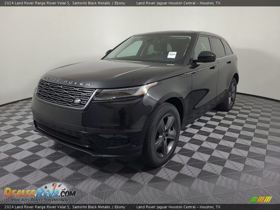 2024 Land Rover Range Rover Velar S Santorini Black Metallic / Ebony Photo #1