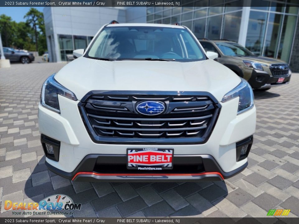 2023 Subaru Forester Sport Crystal White Pearl / Gray Photo #2