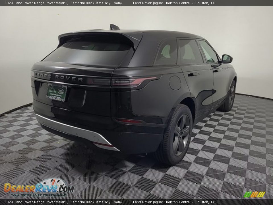 2024 Land Rover Range Rover Velar S Santorini Black Metallic / Ebony Photo #2