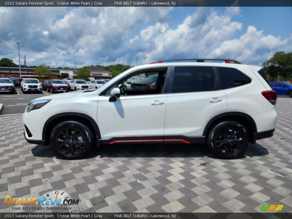 2023 Subaru Forester Sport Crystal White Pearl / Gray Photo #3
