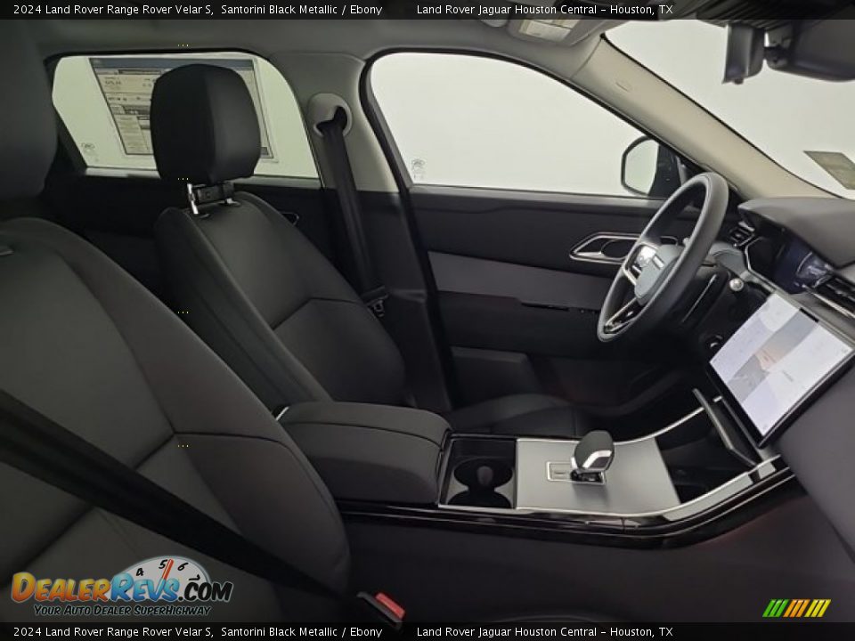 2024 Land Rover Range Rover Velar S Santorini Black Metallic / Ebony Photo #3