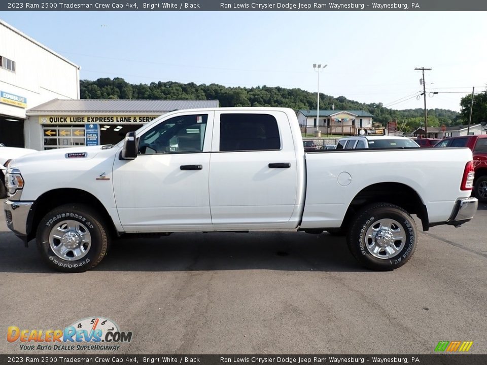 2023 Ram 2500 Tradesman Crew Cab 4x4 Bright White / Black Photo #2