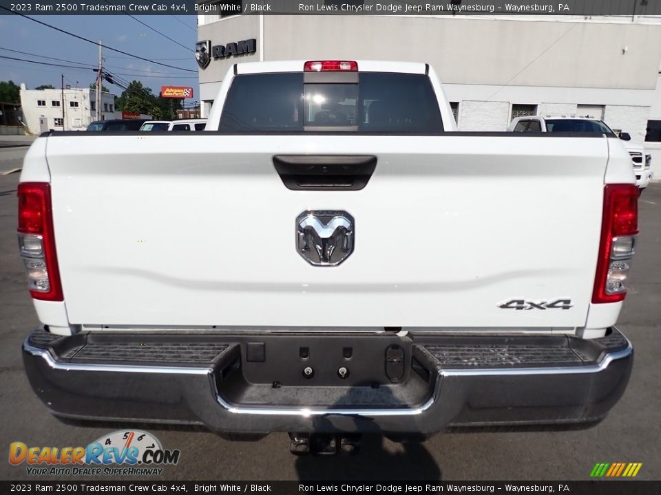 2023 Ram 2500 Tradesman Crew Cab 4x4 Bright White / Black Photo #4