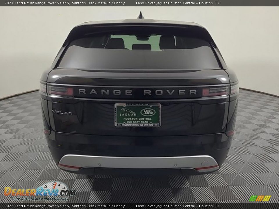 2024 Land Rover Range Rover Velar S Santorini Black Metallic / Ebony Photo #7