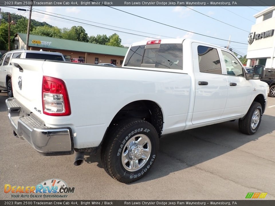 2023 Ram 2500 Tradesman Crew Cab 4x4 Bright White / Black Photo #7