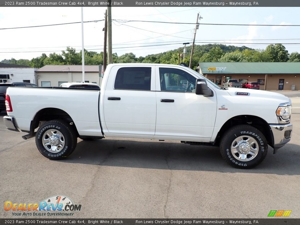 2023 Ram 2500 Tradesman Crew Cab 4x4 Bright White / Black Photo #8