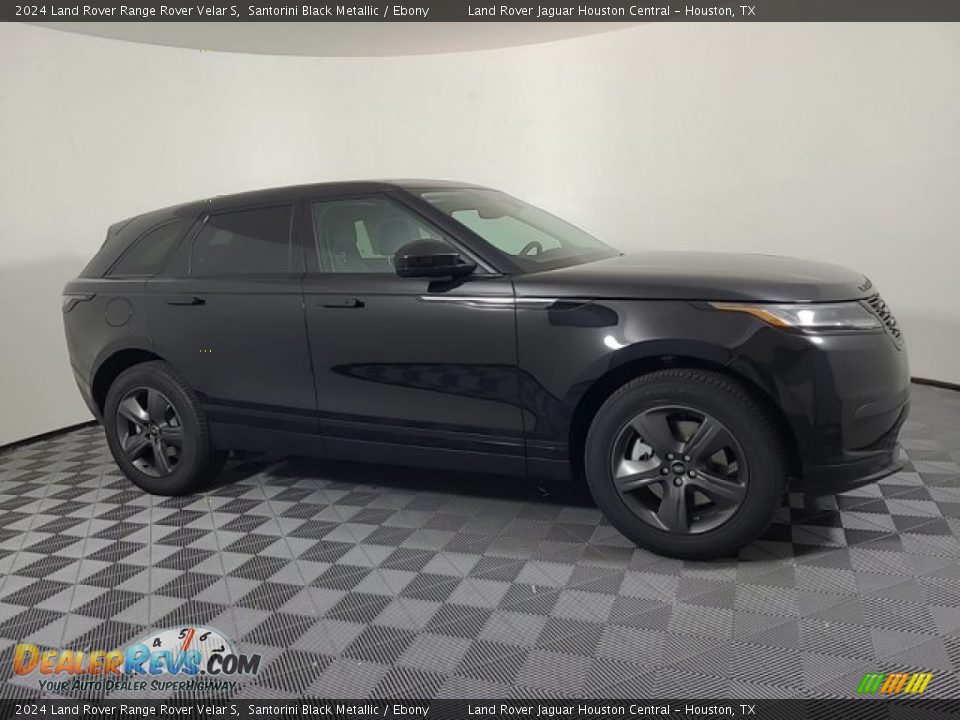 2024 Land Rover Range Rover Velar S Santorini Black Metallic / Ebony Photo #11
