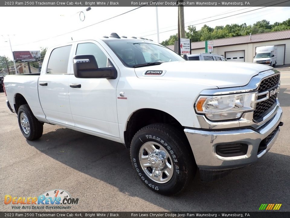 2023 Ram 2500 Tradesman Crew Cab 4x4 Bright White / Black Photo #9