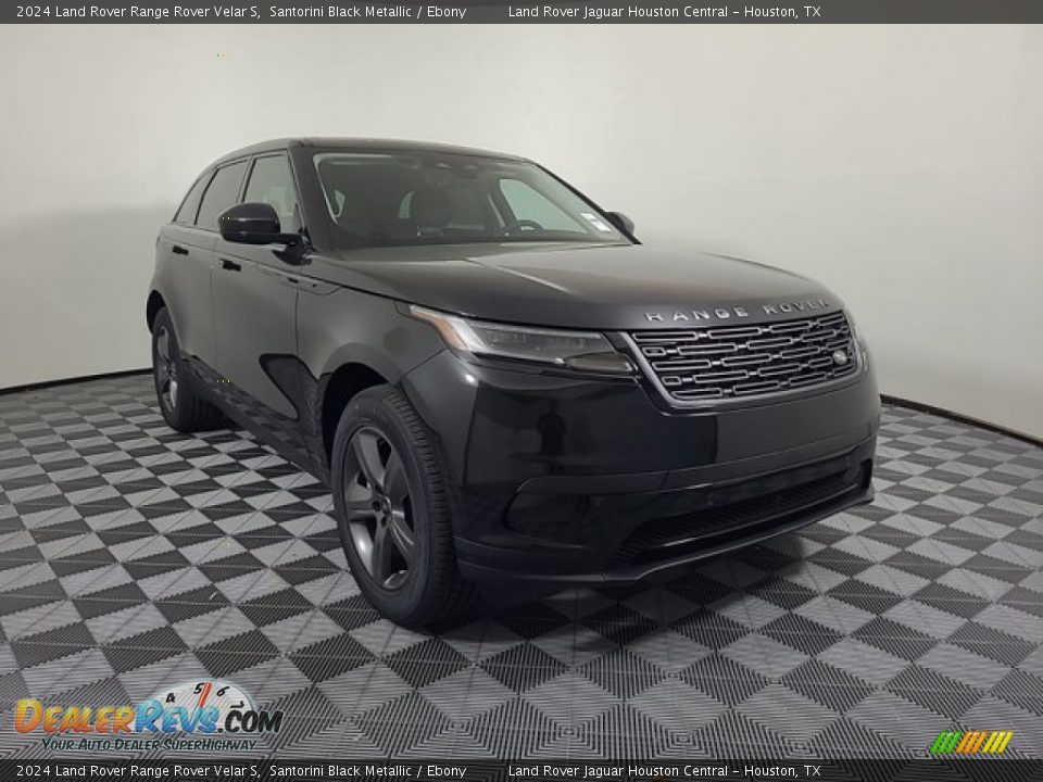 2024 Land Rover Range Rover Velar S Santorini Black Metallic / Ebony Photo #12