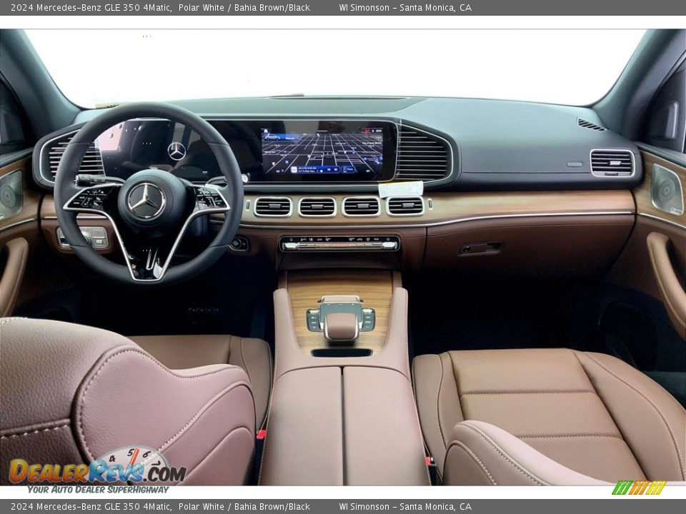 Bahia Brown/Black Interior - 2024 Mercedes-Benz GLE 350 4Matic Photo #6