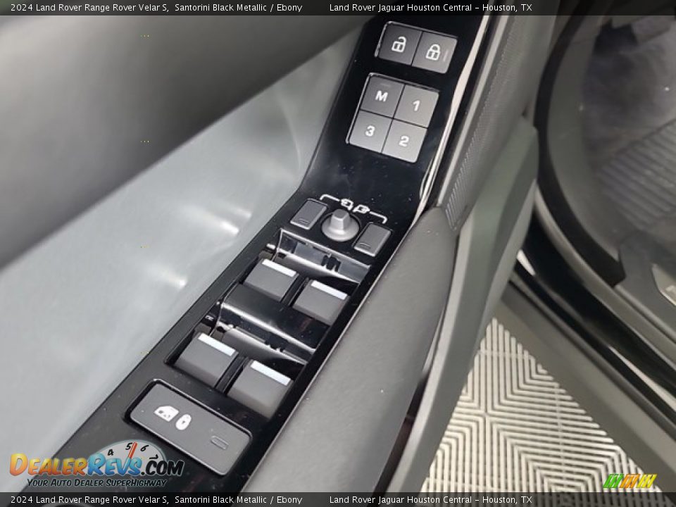 2024 Land Rover Range Rover Velar S Santorini Black Metallic / Ebony Photo #14