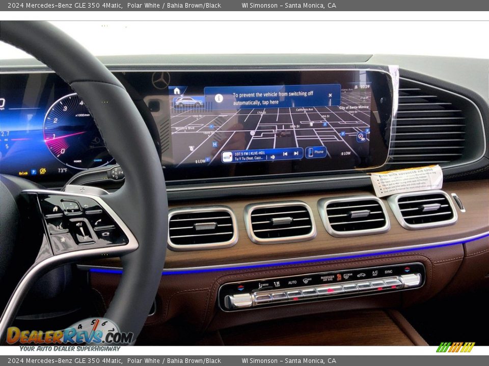 Navigation of 2024 Mercedes-Benz GLE 350 4Matic Photo #7
