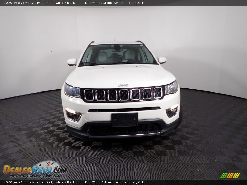 2020 Jeep Compass Limted 4x4 White / Black Photo #5