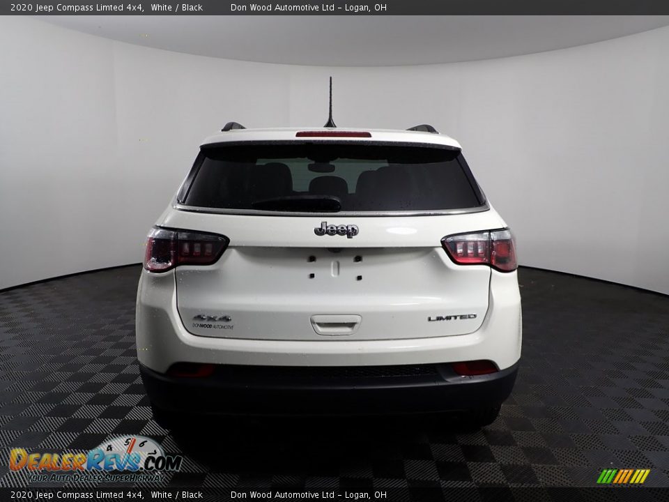 2020 Jeep Compass Limted 4x4 White / Black Photo #8