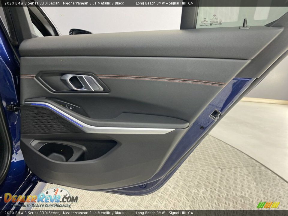 2020 BMW 3 Series 330i Sedan Mediterranean Blue Metallic / Black Photo #35