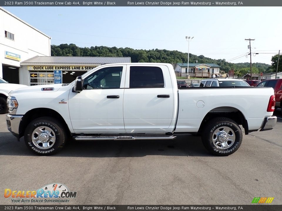 2023 Ram 3500 Tradesman Crew Cab 4x4 Bright White / Black Photo #2