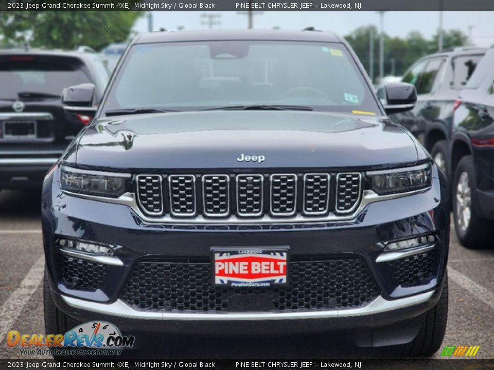 2023 Jeep Grand Cherokee Summit 4XE Midnight Sky / Global Black Photo #2