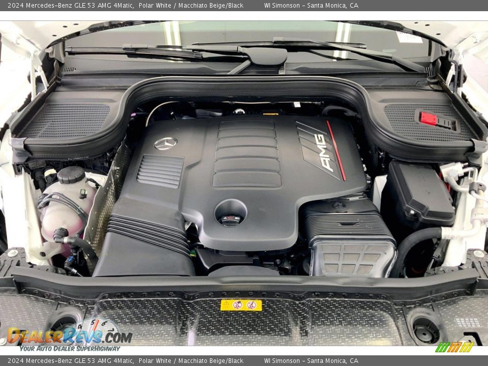 2024 Mercedes-Benz GLE 53 AMG 4Matic 3.0 Liter Turbocharged DOHC 24-Valve VVT Inline 6 Cylinder Engine Photo #9