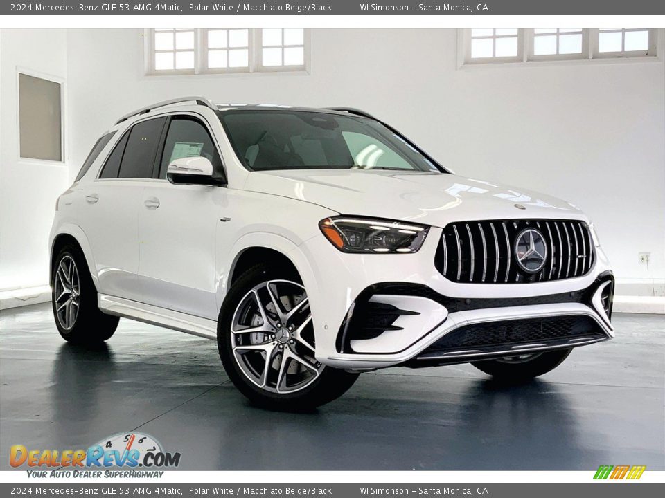 Front 3/4 View of 2024 Mercedes-Benz GLE 53 AMG 4Matic Photo #12