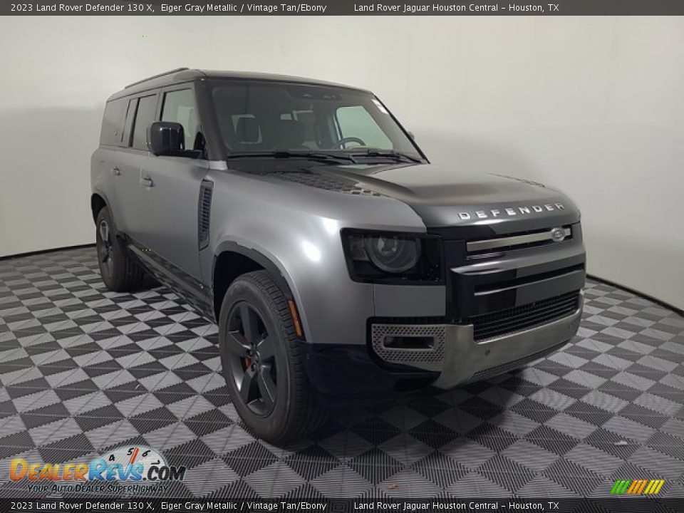 2023 Land Rover Defender 130 X Eiger Gray Metallic / Vintage Tan/Ebony Photo #12